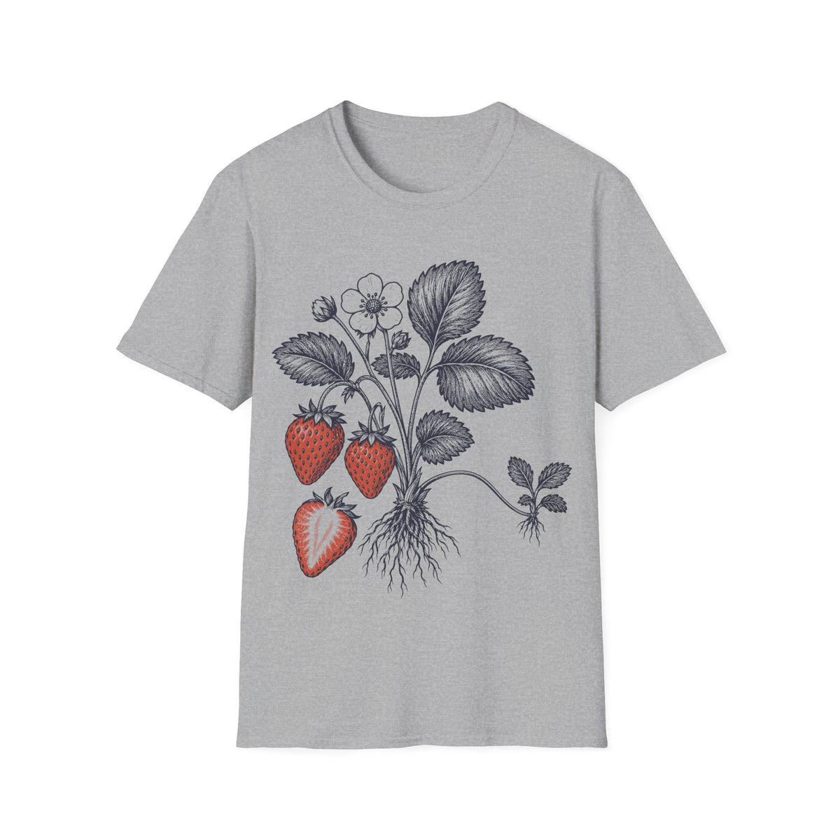 Strawberry Botanical Plate