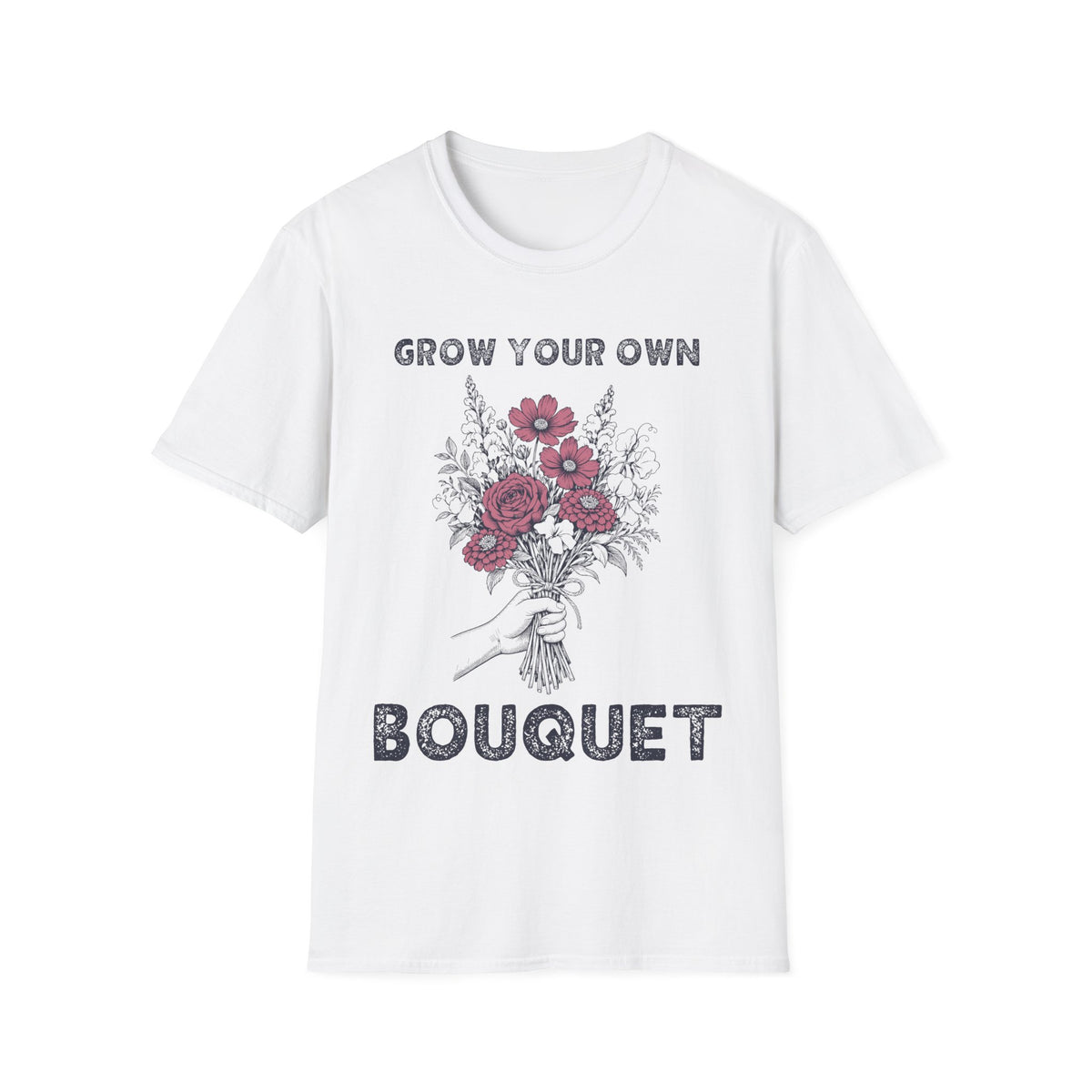 Grow Your Own Bouquet T-Shirt in White