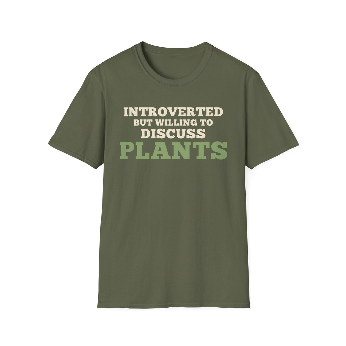 Introverted but Willing to Discuss Plants
