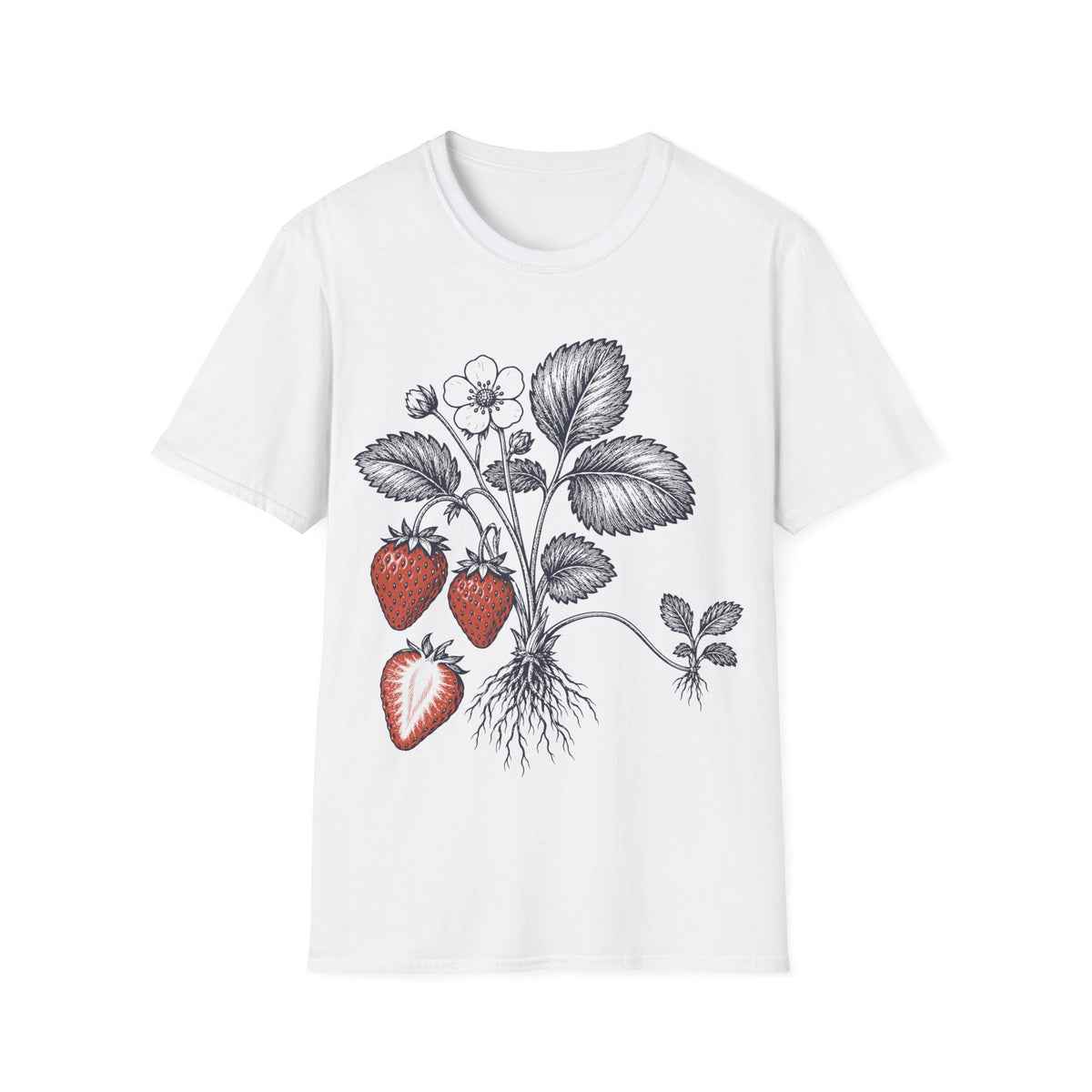 Strawberry Botanical Plate