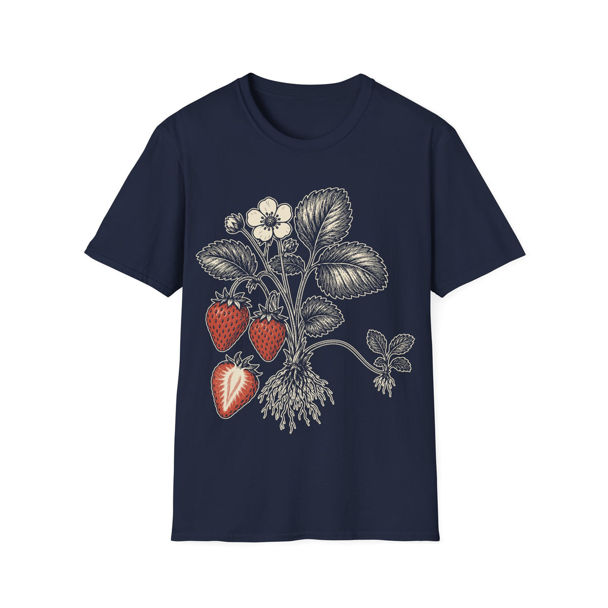 Strawberry Botanical Plate