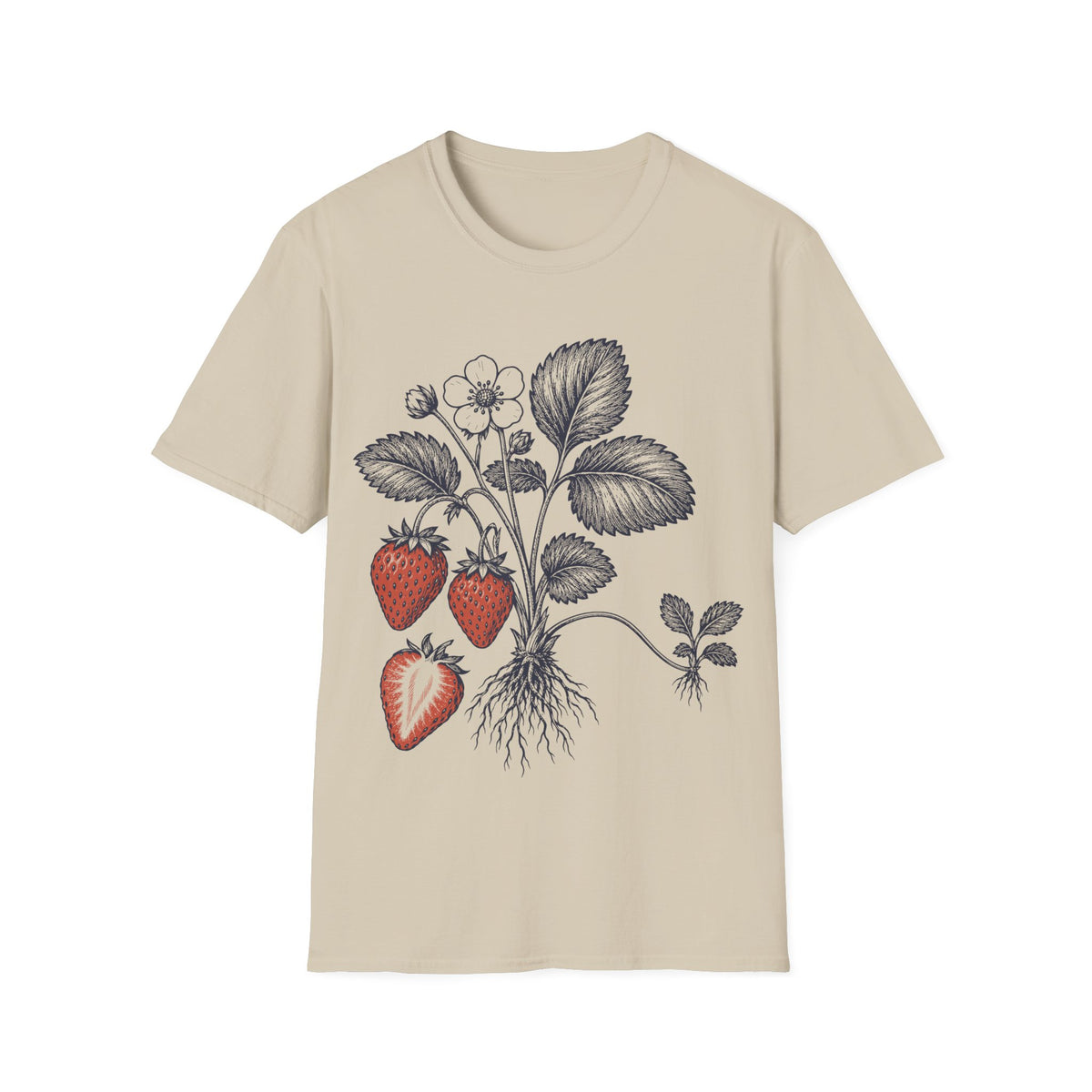 Strawberry Botanical Plate