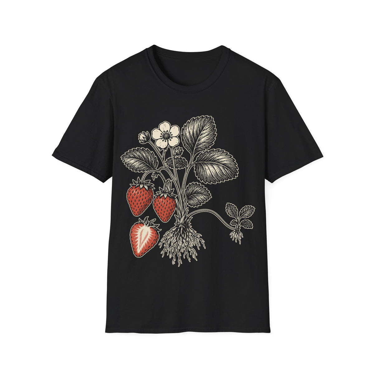 Strawberry Botanical Plate